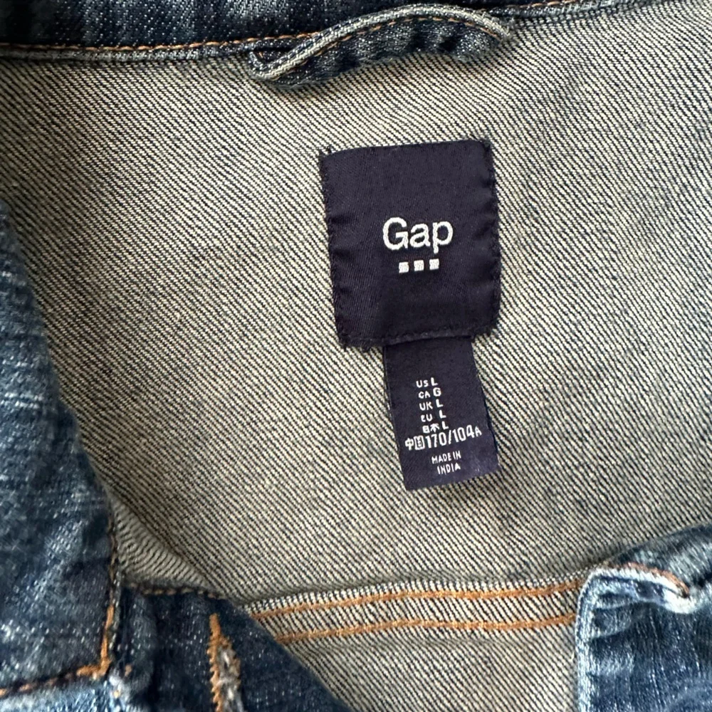 Women’s Gap stretchy denim jacket Large - Picture 3 of 5